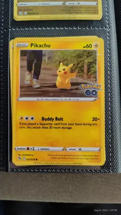 Pokemon TCG Celebrations Pikachu Holo Rare Card 005/025 NM/Mint Condition - Image 2