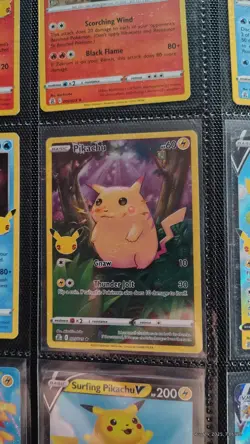Pokemon TCG Celebrations Pikachu Holo Rare Card 005/025 NM/Mint Condition - Image 4