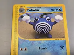 Pokemon Base Set Expedition #89/165 non-holo POLIWHIRL --no play-- - Image 2