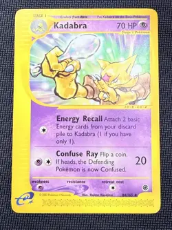 Kadabra - 84/165 Expedition 2002 - E-Reader WOTC - Pokemon TCG Near Mint - Image 1