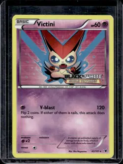 2011 Pokemon Black & White Noble Victories Victini Promos #43/101 - Image 1