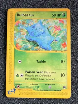 Pokemon - Bulbasaur 94/165 - Common - Expedition Set - NM+ 🔥 - Image 1