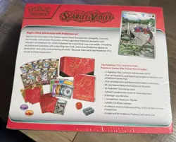 Scarlet and Violet Base Set Pokemon Center Exclusive ETB (Koraidon) New - Image 2