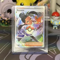 Pokemon Nemona 238/091 SV: Paldean Fates Special Illustration Rare Holo - Image 1