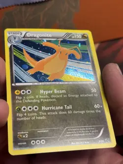 *Double Swirl* Dragonite 5/20 Dragon Vault Cosmos Holo Pokemon Blister Exclusive - Image 3