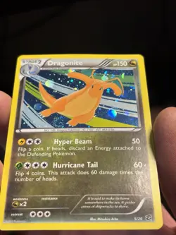 *Double Swirl* Dragonite 5/20 Dragon Vault Cosmos Holo Pokemon Blister Exclusive - Image 4