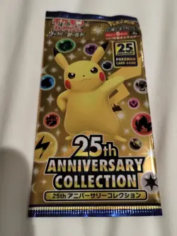 New Pokemon Card Game Expansion Pack 25th Anniversary Collection 25th Anniversar - Image 1