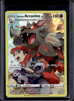 2022 Pokemon SWSH Lost Origin Hisuian Arcanine Trainer Gallery #TG08/TG30 - Image 1