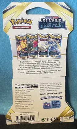 ✨Sword & Shield - Silver Tempest Sleeved Booster Pack x1 New/Sealed Pokemon TCG✨ - Image 3