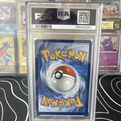 Pokemon Espeon 033/131 Prismatic Evolutions Rare Reverse Holo PSA 9 English - Image 3