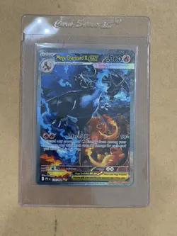 Mega Charizard X EX 125/094 Secret Rare🔥Phantasmal Flames NM Fresh Pull Pokemon - Image 1
