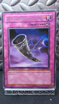 | Yugioh Black Horn of Heaven CDIP-EN060 1st Ed Rare Cyberdark Impact PL 🔥 | - Image 1