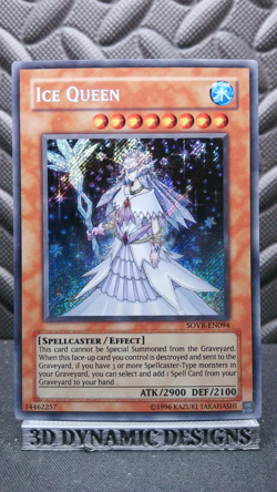 | Yugioh Ice Queen SOVR-EN094 Secret Rare Stardust Overdrive NM- 🔥 | - Image 1