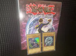 Yu-Gi-Oh Blue-Eyes White Dragon SDK Dark Magician SDY Ultra Rare Set 2002 Konami - Image 1