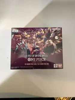 Bandai One Piece A Fist of Divine Speed OP-11 Booster Box English SEALED - Image 1