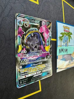Pokemon Card Alolan Muk GX Sun & Moon Burning Shadows 84/147 334 💎NM💎 - Image 3
