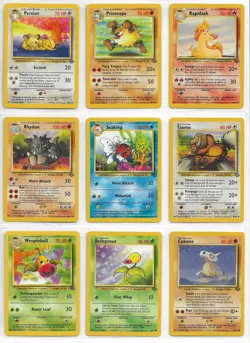 Pokemon Jungle Lot of 31 ALL different cards NM-MT+ NPW Pictured Front and Back - Image 3