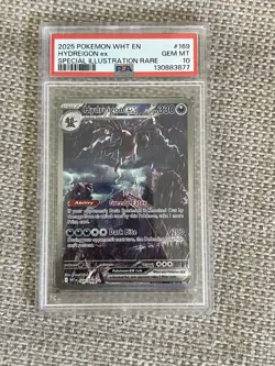 Pokemon White Flare Hydreigon EX Card 169/86 Sir PSA 10 Gem Mint - Image 3