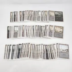 Lot of 107 Magic The Gathering MTG Revised 3rd Edition Swamp Cards NM / LP - Image 1