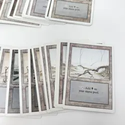 Lot of 107 Magic The Gathering MTG Revised 3rd Edition Swamp Cards NM / LP - Image 2