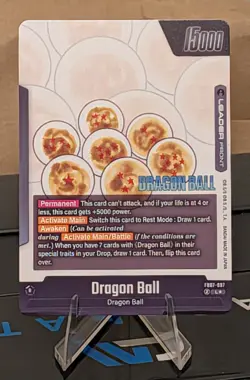 Shenron FB07-097 Leader Gold Manga Booster 02 Dragon Ball Card English - Image 2