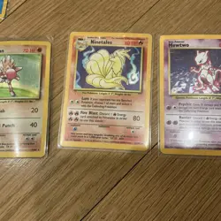 75 Base Set Pokemon Cards Vintage 1999 - Image 2