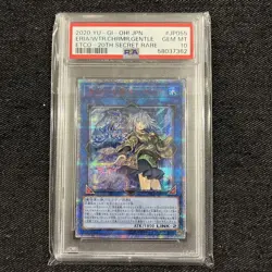YuGiOh PSA10 Eria the Water Charmer 20th Secret Rare 2020 Collector Card - Image 1