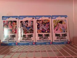 Dragon Ball Super Card Game Fusion World Manga Booster SB02 Sleeved Pack Art Set - Image 2