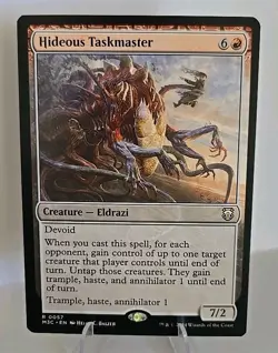 Hideous Taskmaster MTG Commander: Modern Horizons 3 Regular - Image 1