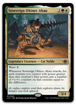 Sovereign Okinec Ahau #240 (NM) Lost Caverns of Ixalan LCI Magic MTG - Image 1