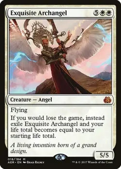 Exquisite Archangel - Aether Revolt - #18 Creature Mythic NM - Image 1