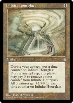 INFINITE HOURGLASS x1 mtg NM/NM- Ice Age 1 Rare - Image 1