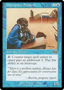 DISRUPTIVE STUDENT x4 mtg EX-NM Urza's Saga 4 Common - Image 1