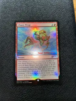 Chaos Wrap - Foil - MTG Special Occasions: Happy Holidays - RareCo - Image 1