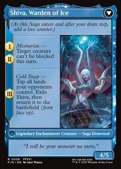 Jill, Shiva's Dominant #58 (NM) Final Fantasy FIN Magic MTG - Image 2