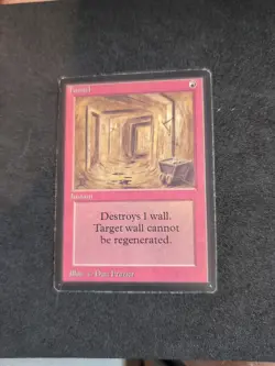 Magic: The Gathering Tunnel Beta Instant Red Uncommon - Image 1