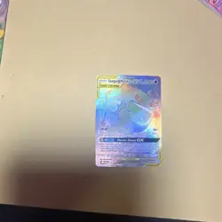 Pokemon Gengar & Mimikyu GX TAG TEAM Full Art Holo 186/181 240 HP 50x Attack - Image 1