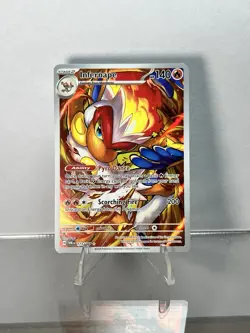 Pokemon Twilight Masquerade Illustration Rare Infernape #173 - Image 1