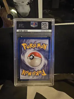 First Edition 2000 Pokemon Rocket 45/82 Dark Vaporeon PSA Mint 9 - Image 2