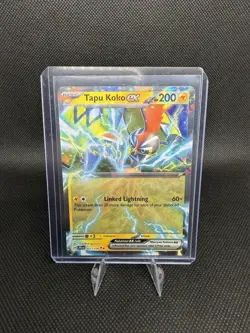 Tapu Koko Ex 51/159 Pokemon TCG S&V Journey Together Double Rare Holo NM - Image 1