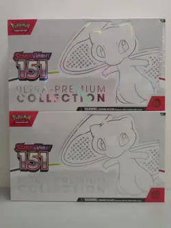 (2) Lot 2023 Pokemon Scarlet & Violet 151 Ultra Premium Collection Sealed Box - Image 1