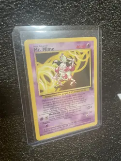 Pokemon TCG Mr. Mime Jungle 22/64 Regular Unlimited Rare - Image 1