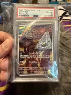 PSA 10 Drowzee 086/078 sv1V AR Art Rare Viole ex sv1V Pokemon Card - Image 1