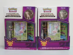 (2) Lot 2016 Pokemon Mythical Pokemon Collection Factory Sealed Mew Box - Image 1