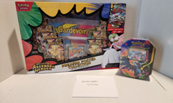 Pokemon TCG Ascended Heroes Collection & Mega Charizard Tin Sealed (2 items) - Image 1