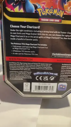 Pokemon TCG Ascended Heroes Collection & Mega Charizard Tin Sealed (2 items) - Image 3