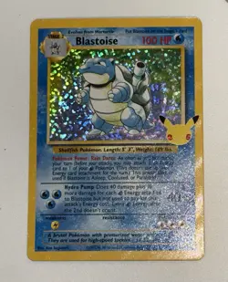 Pokemon Blastoise Celebrations Classic Collection Holo Rare 2/102 - Image 3