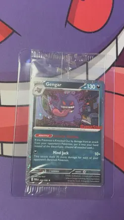 SEALED Gengar Gamestop Promo NEW Pokemon TCG - Image 1