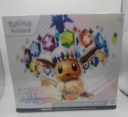 Pokemon Prismatic Evolutions Sealed ETB Elite Trainer Box TCG free shipping - Image 1