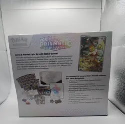 Pokemon Prismatic Evolutions Sealed ETB Elite Trainer Box TCG free shipping - Image 3